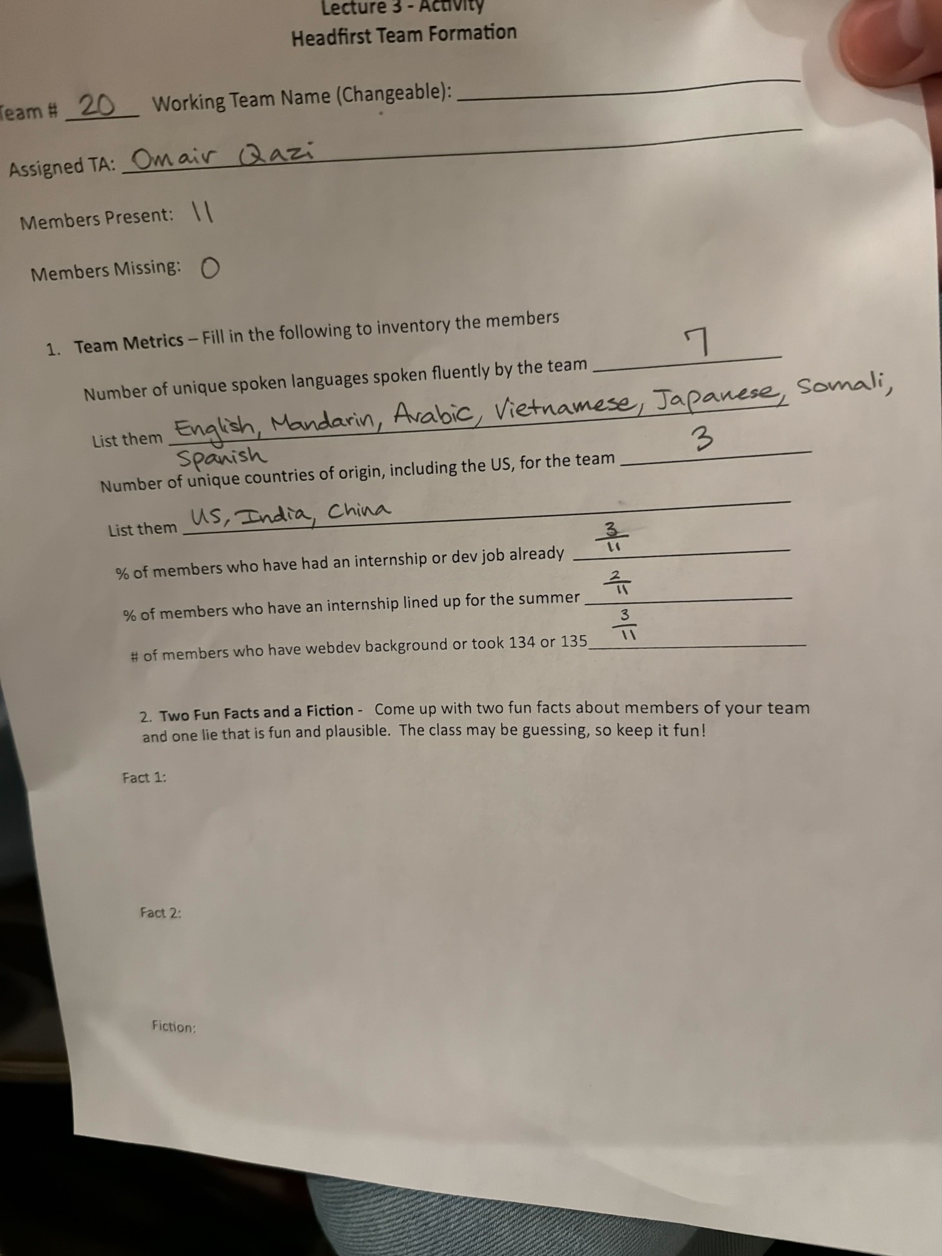 Icebreaker Assignment